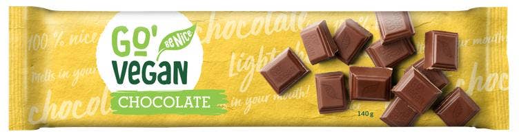 Go’Vegan Plantebasert Lys Sjokolade