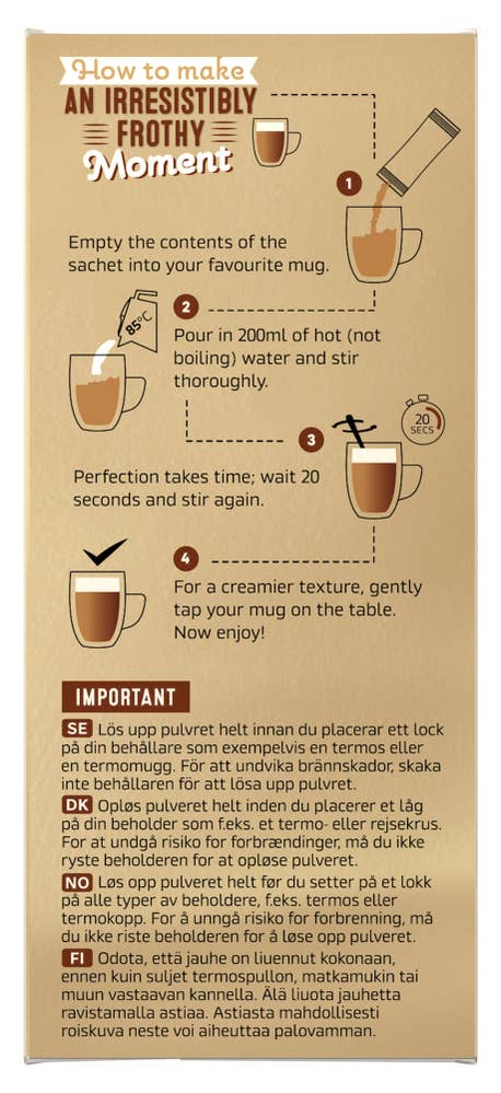 Nescafé Latte 8 poser