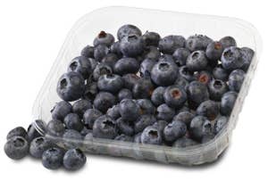 Blåbær i kurv Peru/ SørAfrika