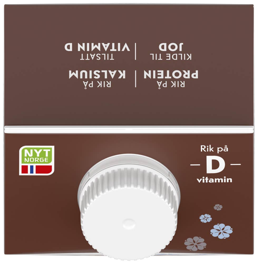 TINE Laktosefri Sjokomelk Fettfri