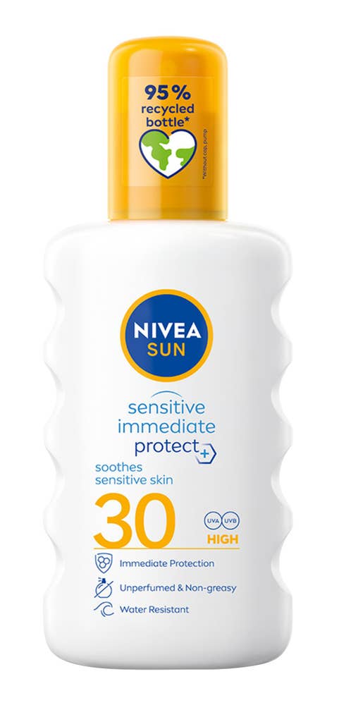 NIVEA Sun Sensitive Immediate Protect Soothing Spray SPF30 SPF 30