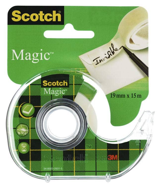 Scotch® Scotch Tape Magic med Holder 15m