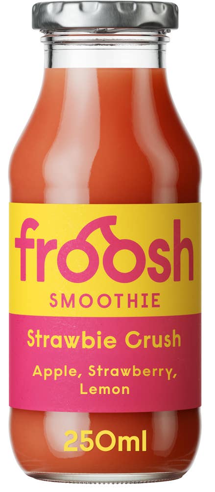 Froosh Smoothie Strawbie Crush Eple, jordbær og sitron