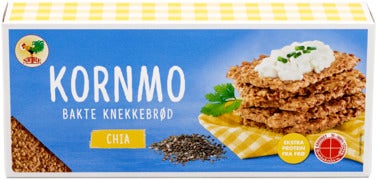 Sætre Kornmo Bakte Knekkebrød Chia