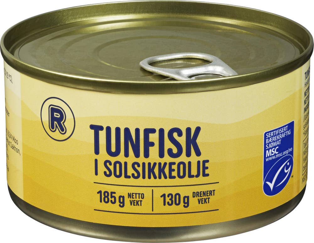 R Tunfisk i solsikkeolje MSC