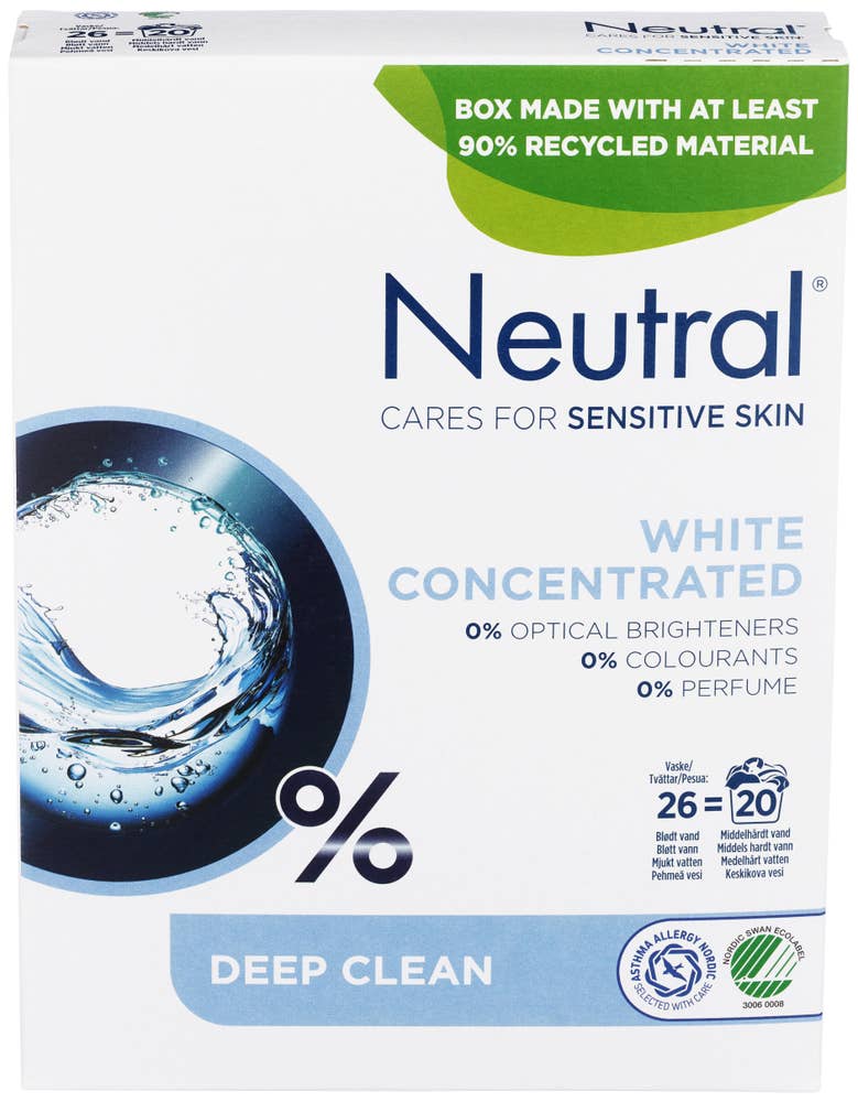 Neutral Vaskemiddel White