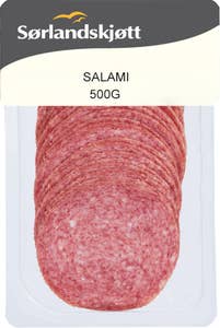 Sørlandskjøtt Oppskåret salami