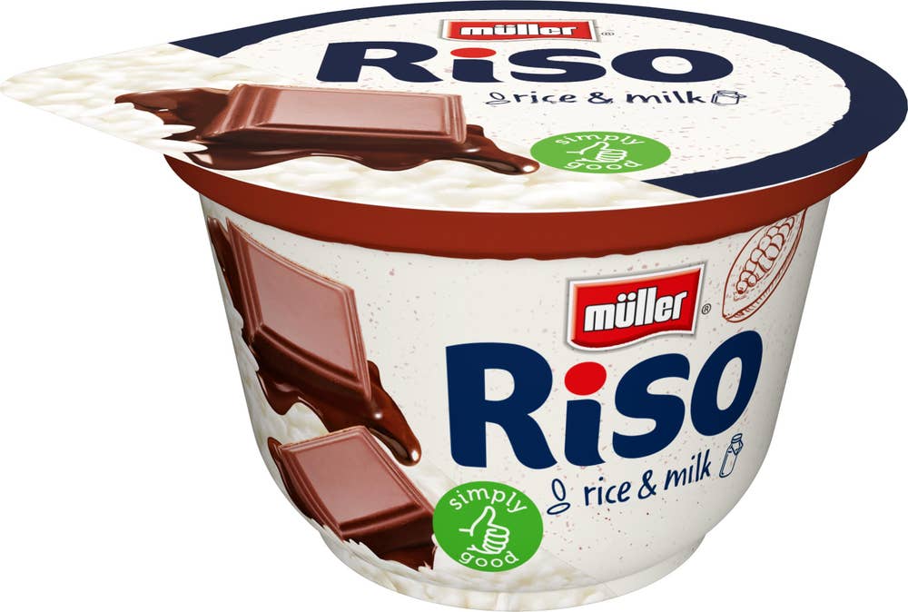Müller Riso ris- og melkedessert sjokolade