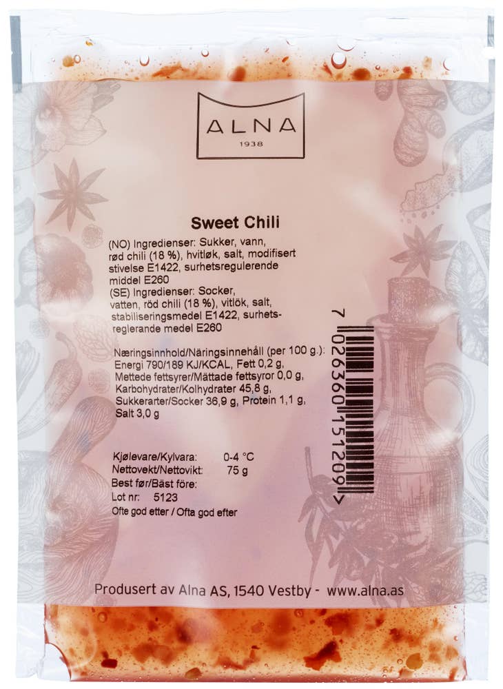 Alna AS Sweet Chilisaus
