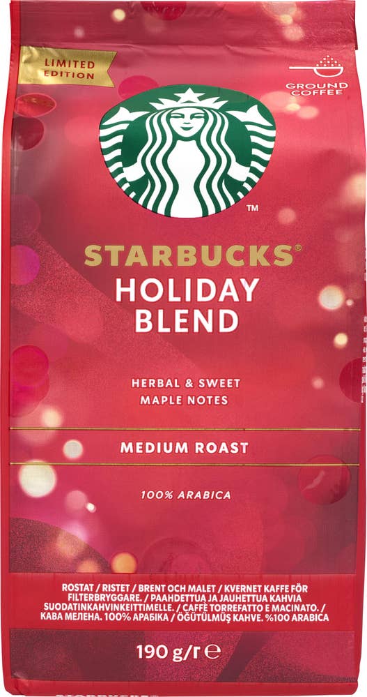 Starbucks Holiday Blend Filtermalt