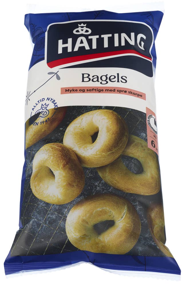 Hatting Bagels 6 stk