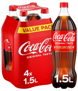 Coca-Cola 4 x 1,5 l