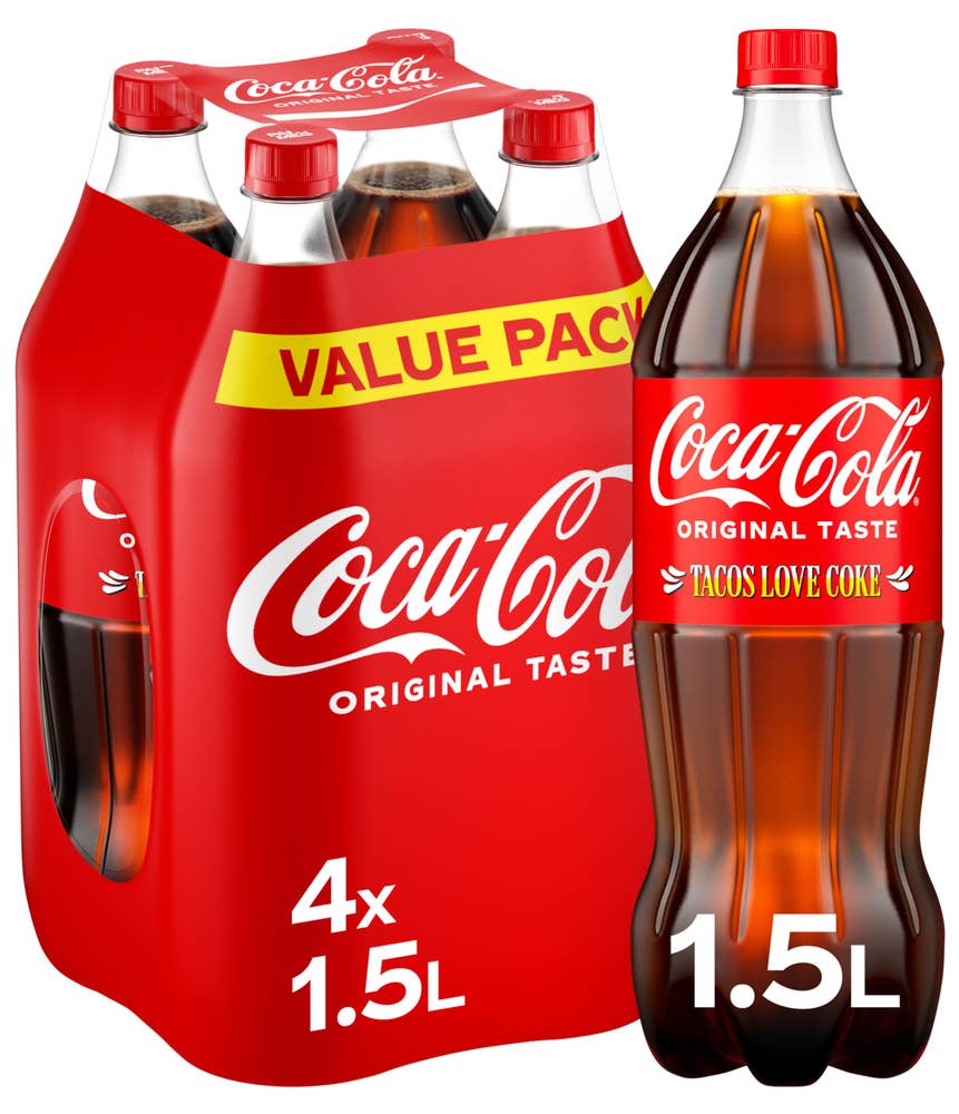 Coca-Cola 4 x 1,5 l
