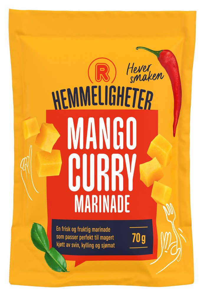 R Mango Curry Marinade