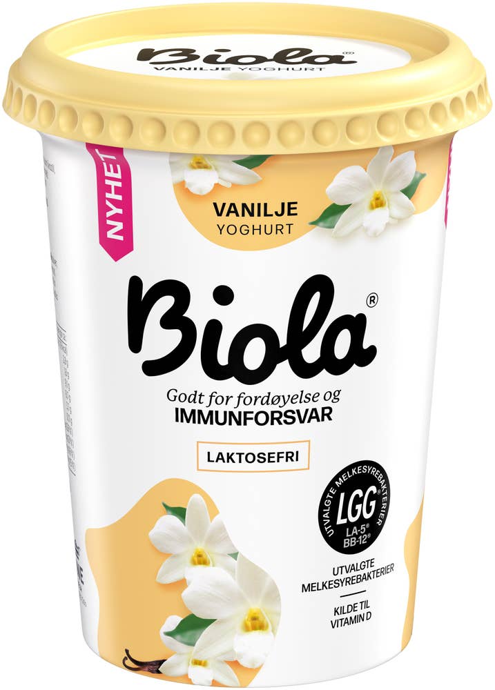 TINE Biola yoghurt Vanilje