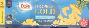Dole Premium Pineapple Chunks 3x227g