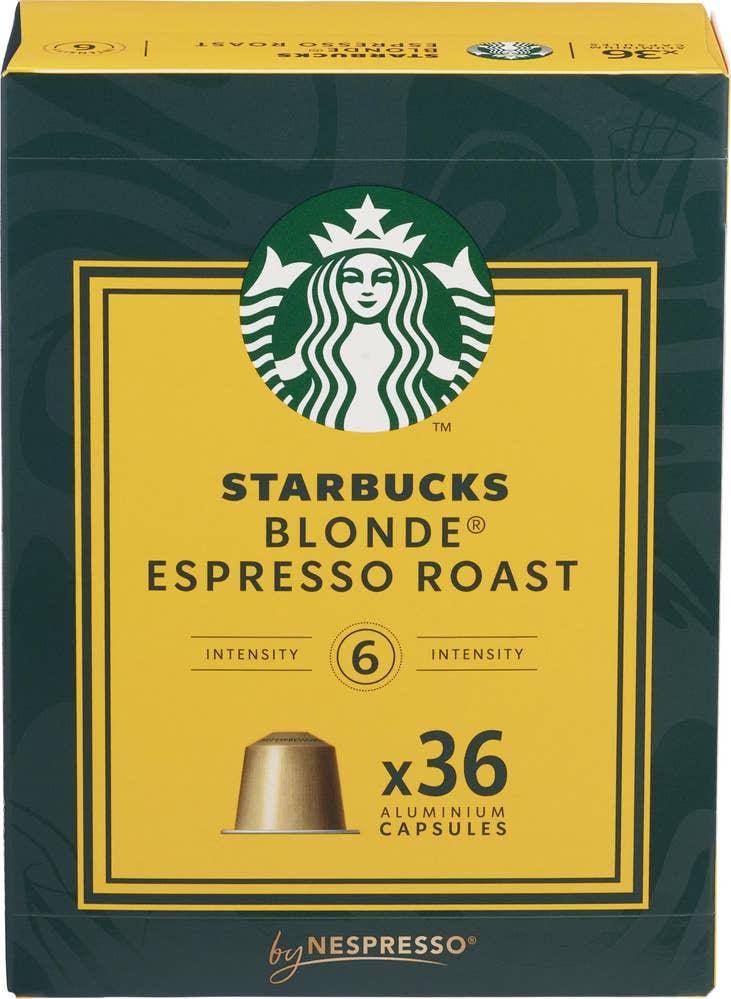 Starbucks Blond Espresso Multipack 36 kapsler, intensitet 6