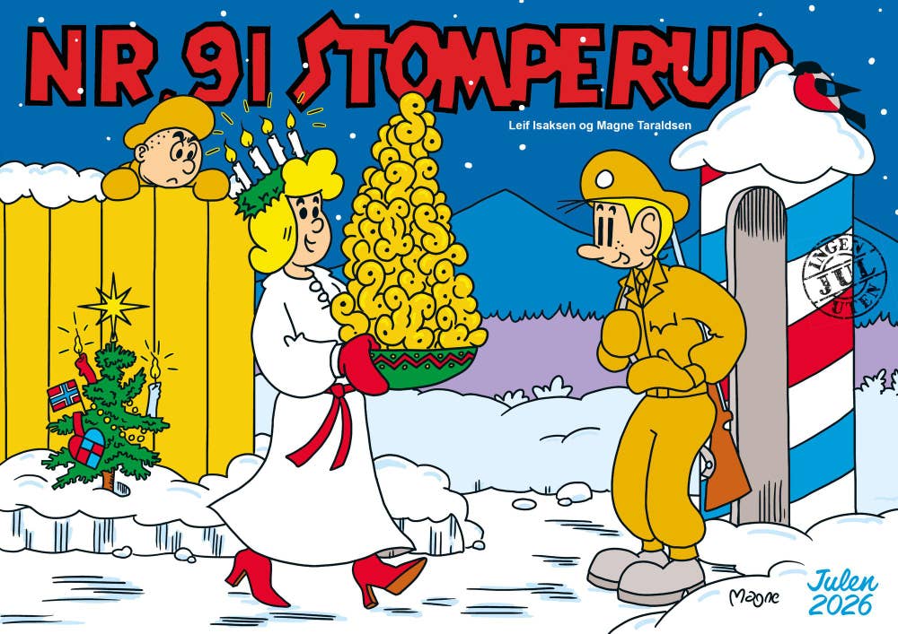 Bladcentralen Stomperud jul Julen 2026