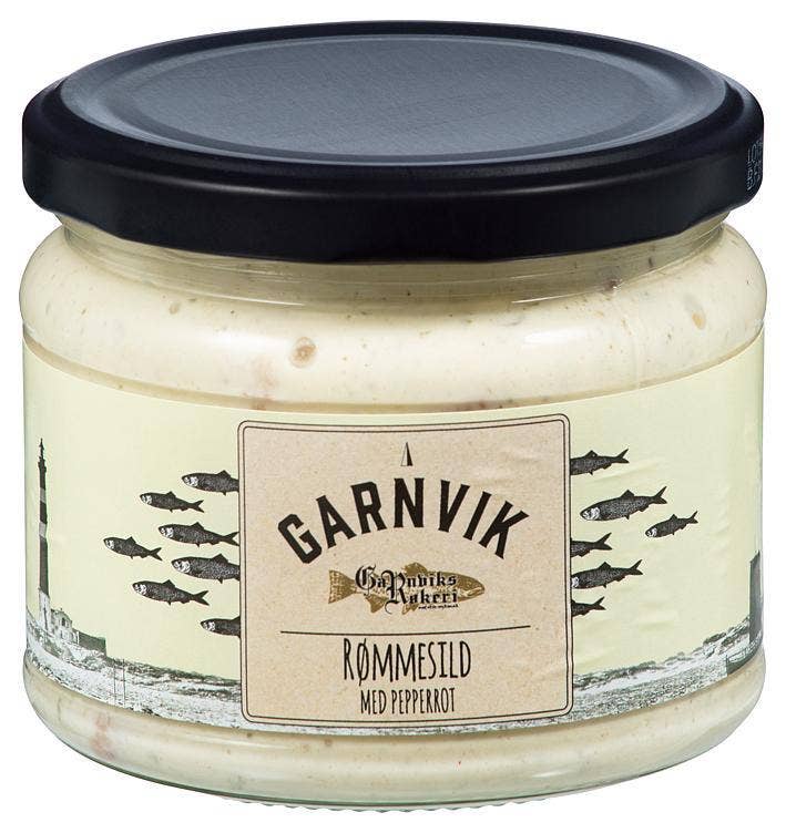 Garnvik Rømmesild med pepperrot