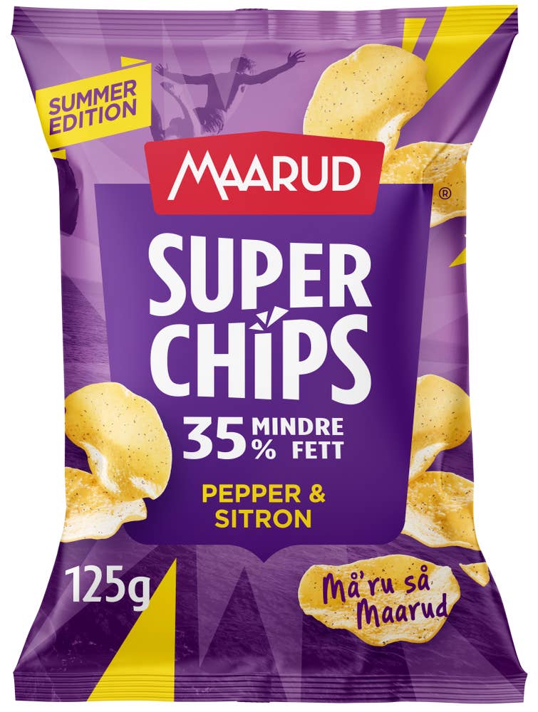 Maarud Superchips pepper & sitron