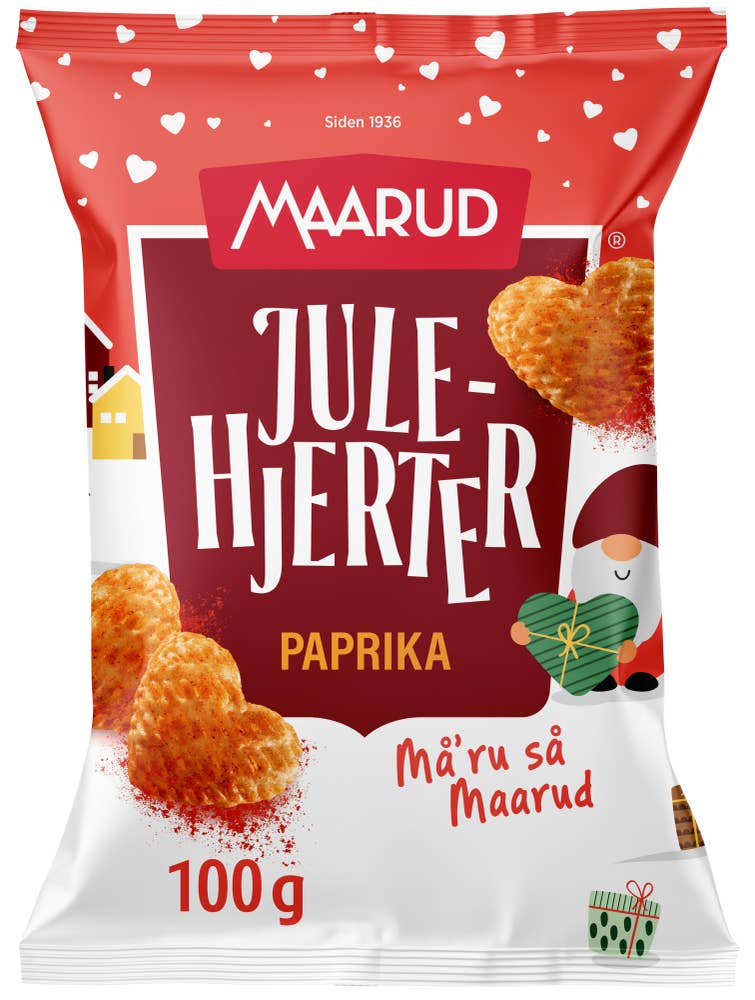 Maarud Julehjerter Paprika