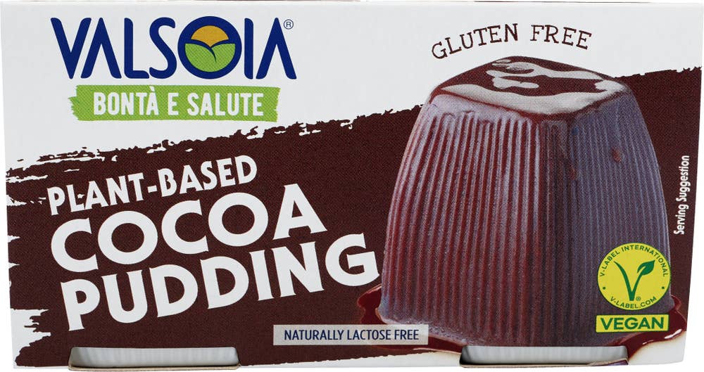 Valsoia Sjokoladepudding Vegansk, 2stk