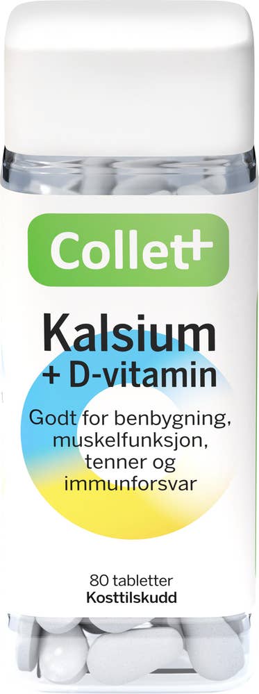 Collett Kalsium + D-vitamin