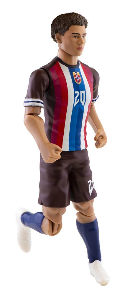 Magic Store Fotballfigur Nusa i landlags-drakt Høyde 20 cm