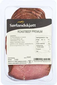 Sørlandskjøtt Roastbeef premium