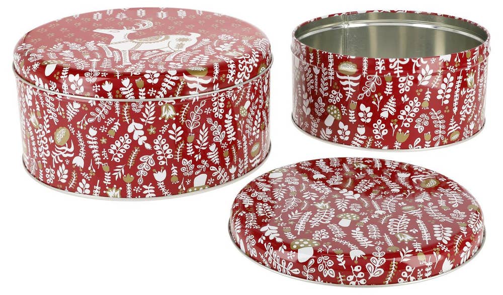 Clas Ohlson Kakeboks i metall