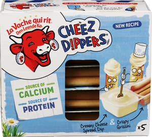 Den Leende ko Cheez Dippers naturell La Vache qui rit, 5 stk