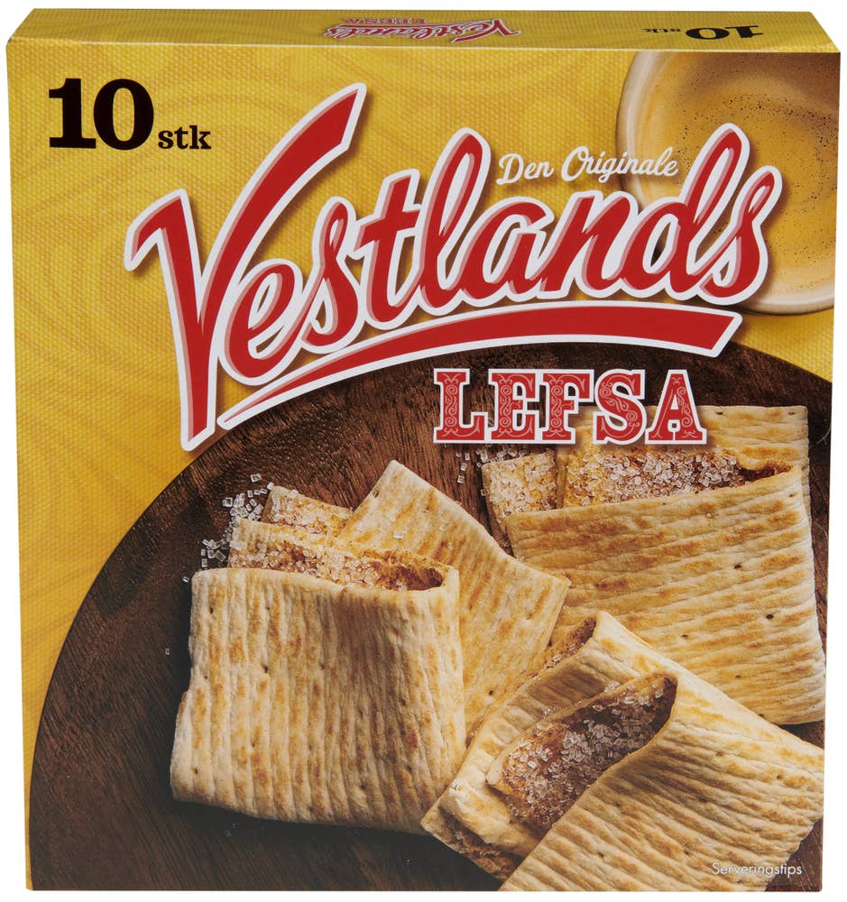 Vestlandslefsa Original 10 stk, 360 g