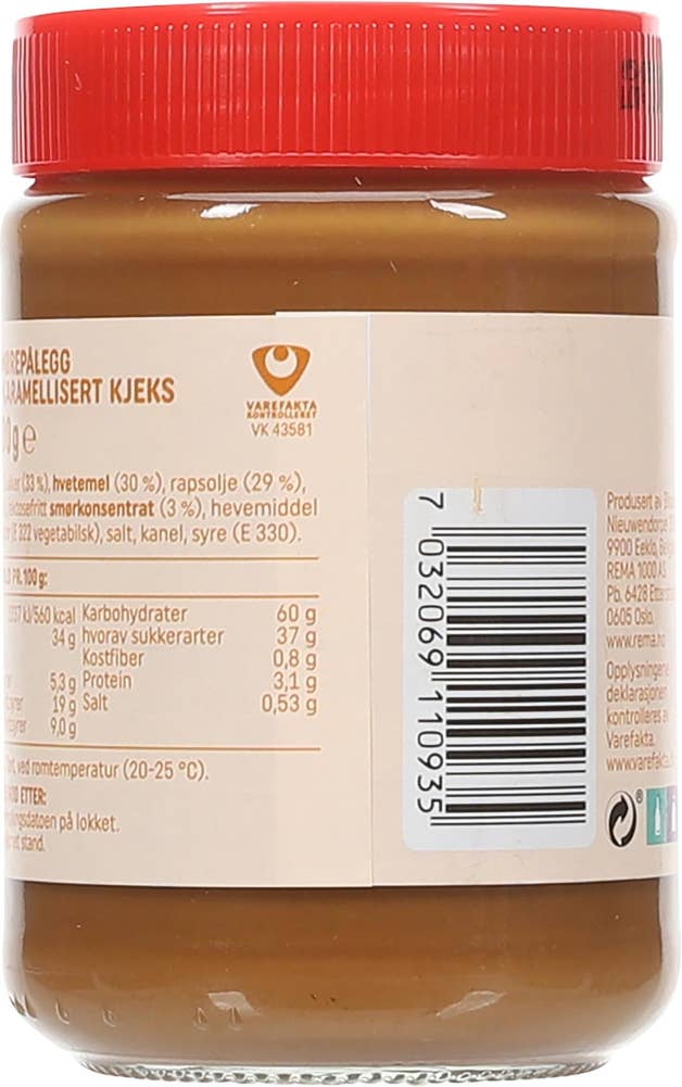 R Speculoos Kremet kjekspålegg