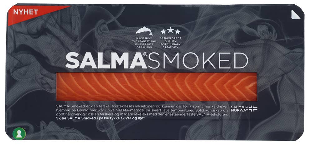 SALMA Kaldrøkt laks