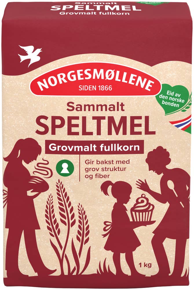 Norgesmøllene Sammalt speltmel
