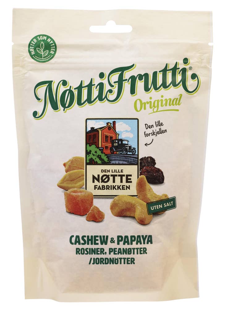 Den Lille Nøttefabrikken Nøtti Frutti Usaltet