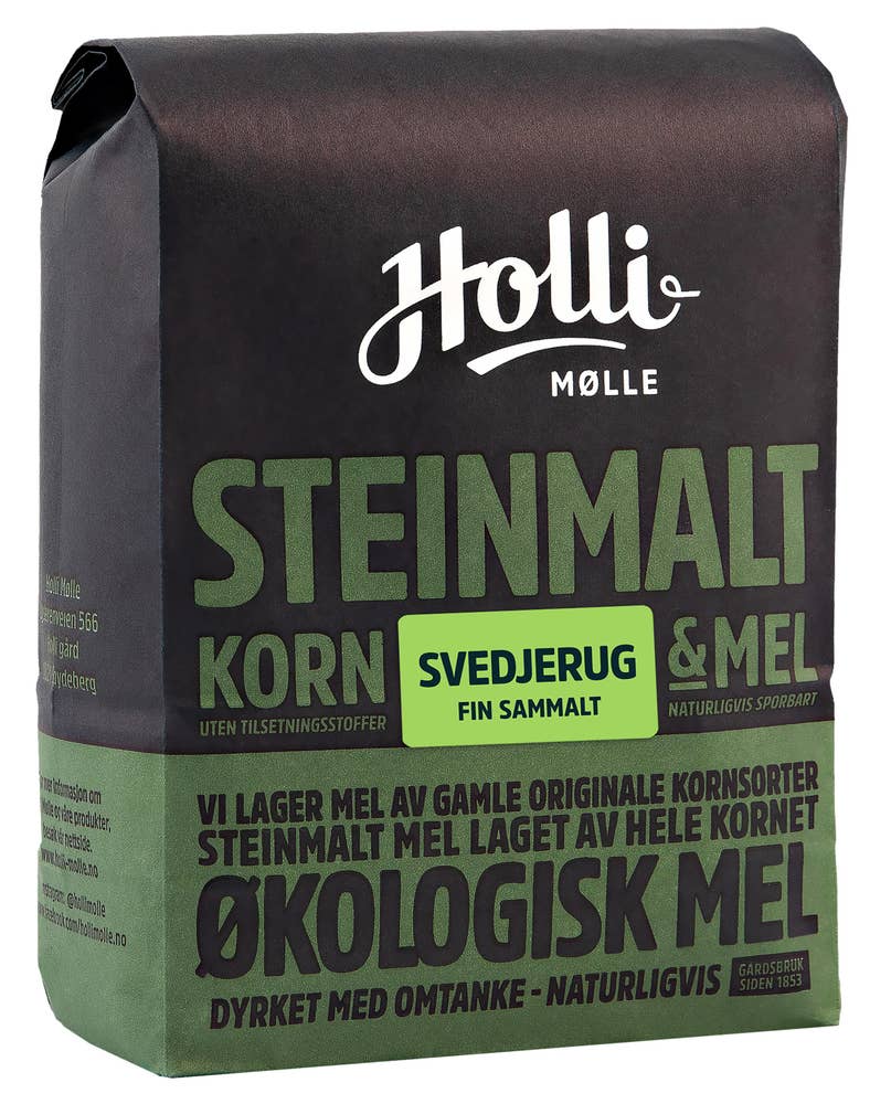 Holli Mølle Svedjerug fin sammalt Økologisk