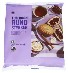 R Fullkornsrundstykker
