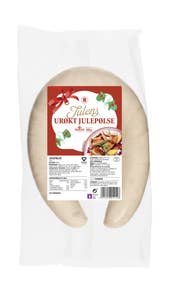 R Urøkt Julepølse Kokt