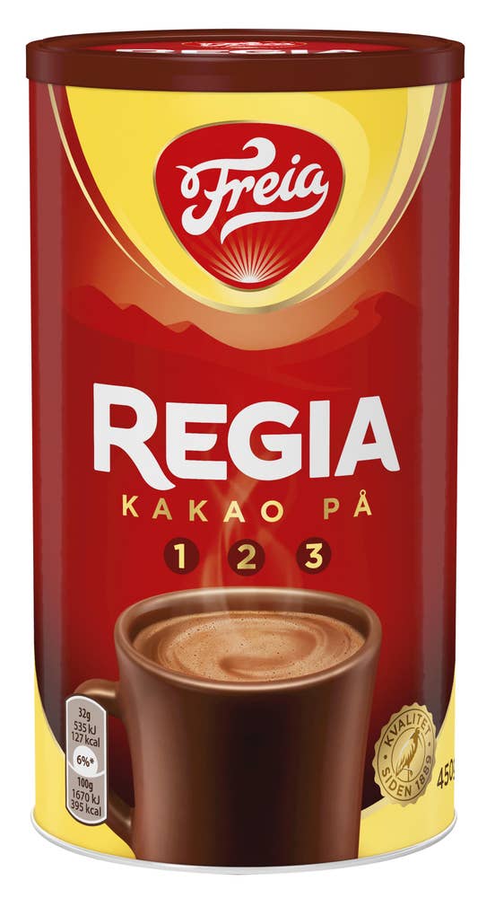 FREIA Regia Sjokoladedrikk Boks