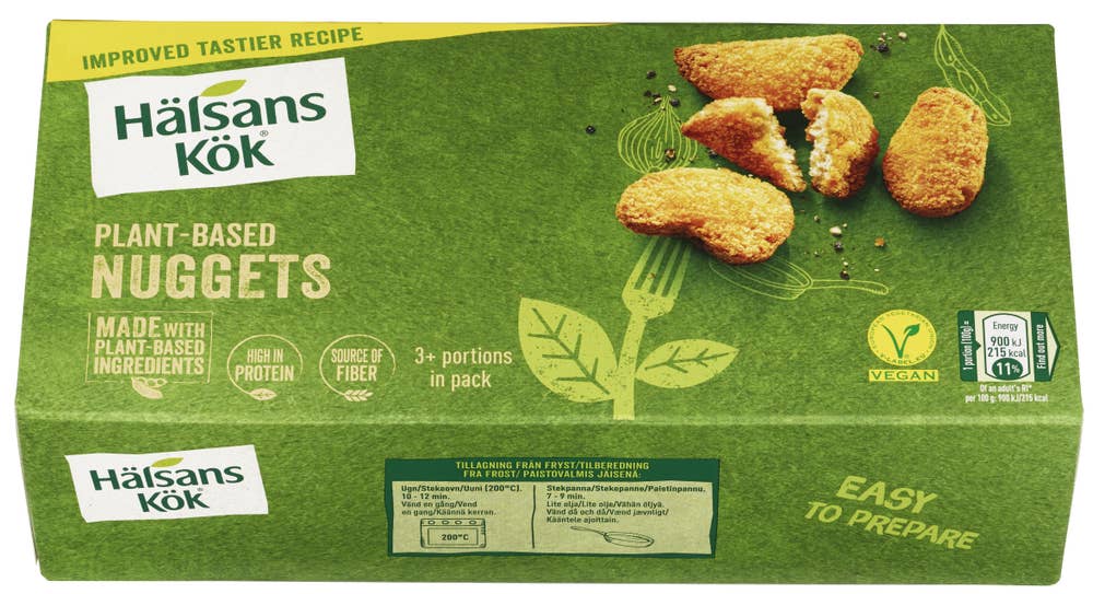 Hälsans Kök Plant-Based Nuggets