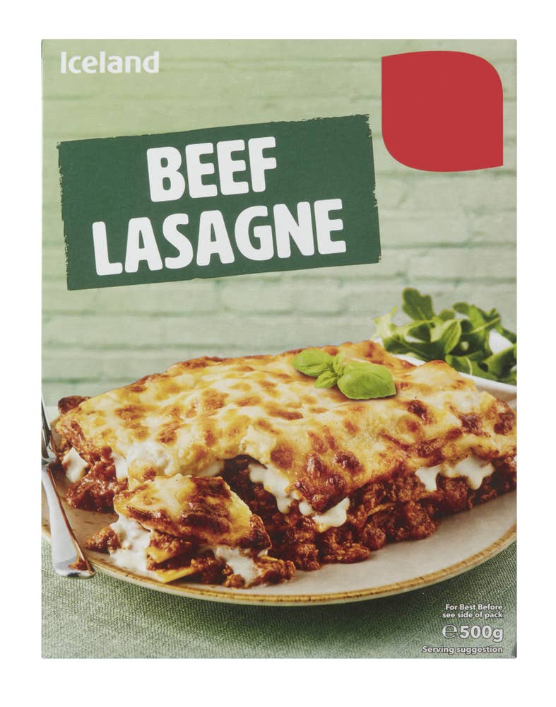 Iceland Beef Lasagne