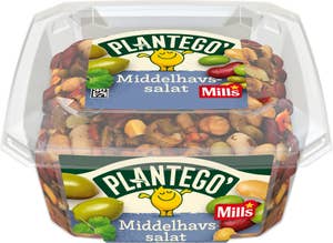 Plantego' Middelhavs bønne- og olivensalat
