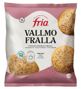 Fria Rundstykker med Valmuefrø Glutenfri