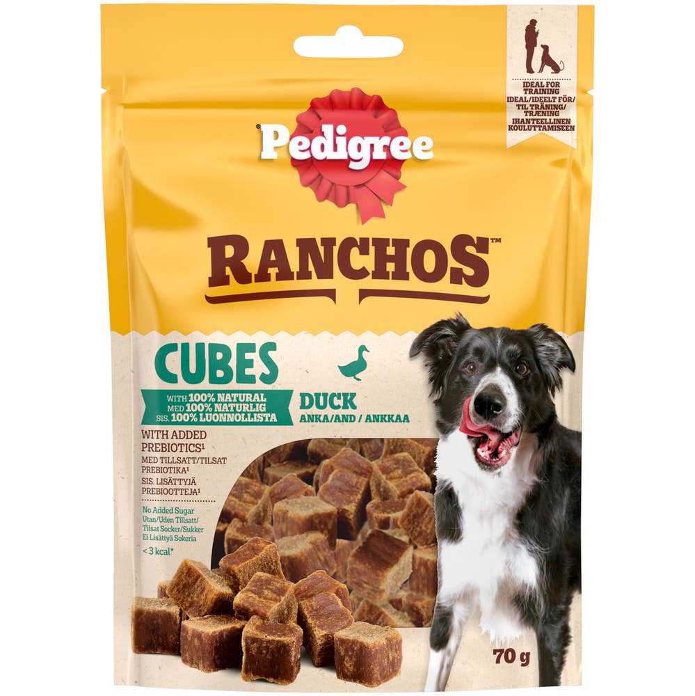 PEDIGREE Ranchos cubes med and