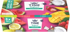 TINE Yoghurt sesong vår og sommer 8 x 150g