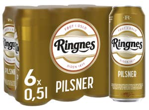 Ringnes Pilsner 6 x 0,5l