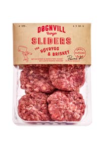Døgnvill sliders Fra høyrygg & brisket