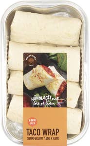 Waldemars Taco Wrap med storfekjøtt