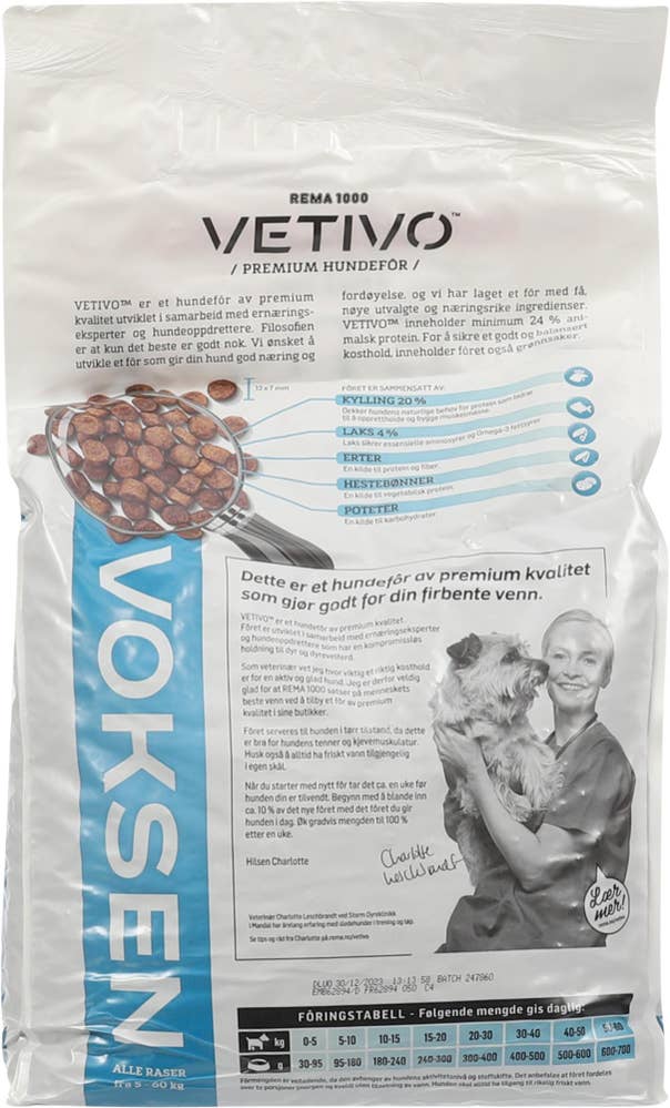 Vetivo Hundefôr Voksen